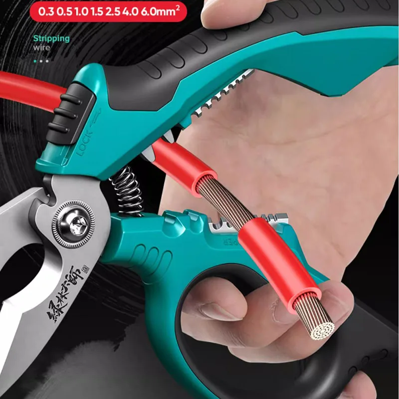 Heavy Industrial Grade Multifunctional wire stripper Wiring pliers Crimping terminal tool Electrician tools Cable cutters