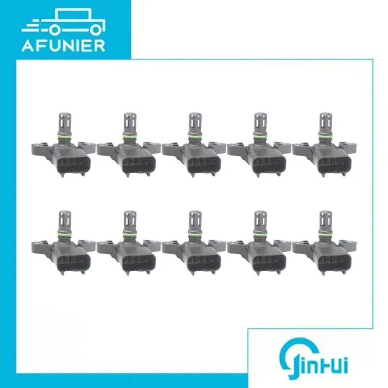 

10Pcs Intake Air Pressure Sensor For 2000-2007 Ford Transit Mondeo III B5Y 2.0 2.3 2.4 V25-72-0062 OE No.:1827054,1C1A9F479AA