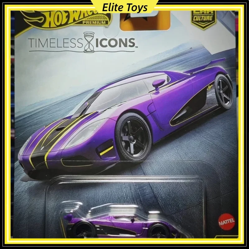 عجلات ساخنة أصلية مميزة لثقافة السيارة Koenigsegg Agera R أيقونات خالدة # 2 ألعاب سيارات معدنية قابلة للجمع 1/64 دييكاست
