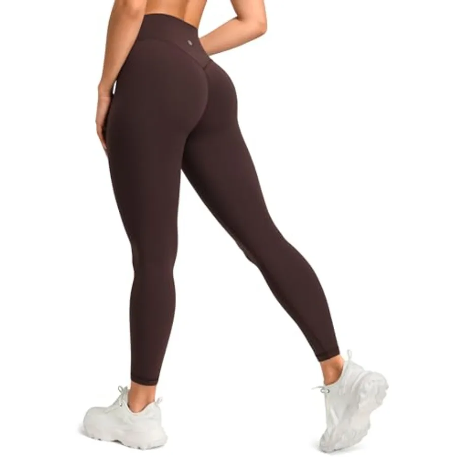 

Colorfulkoala Sculptiva Butt-Lifting Hidden Scrunch Leggings for Women, No Front Seam High-Waisted Yoga Pants