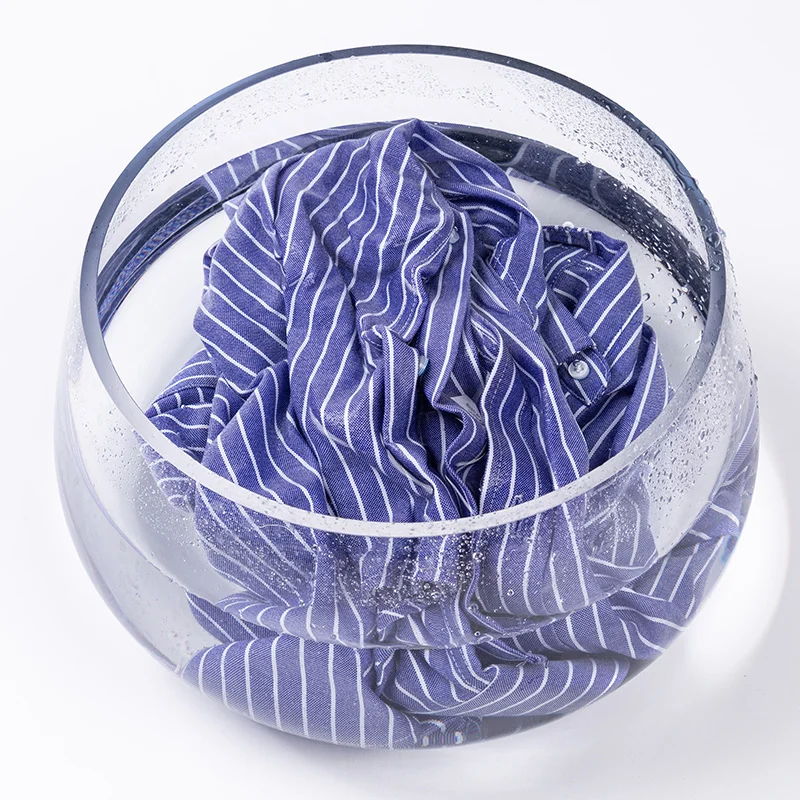 7XL Oxford 100% Cotton Classic Plaid Stripes Solid Color Work Blue White Shirts Men Long Sleeve Men Shirts Long Sleeve Slim Fit