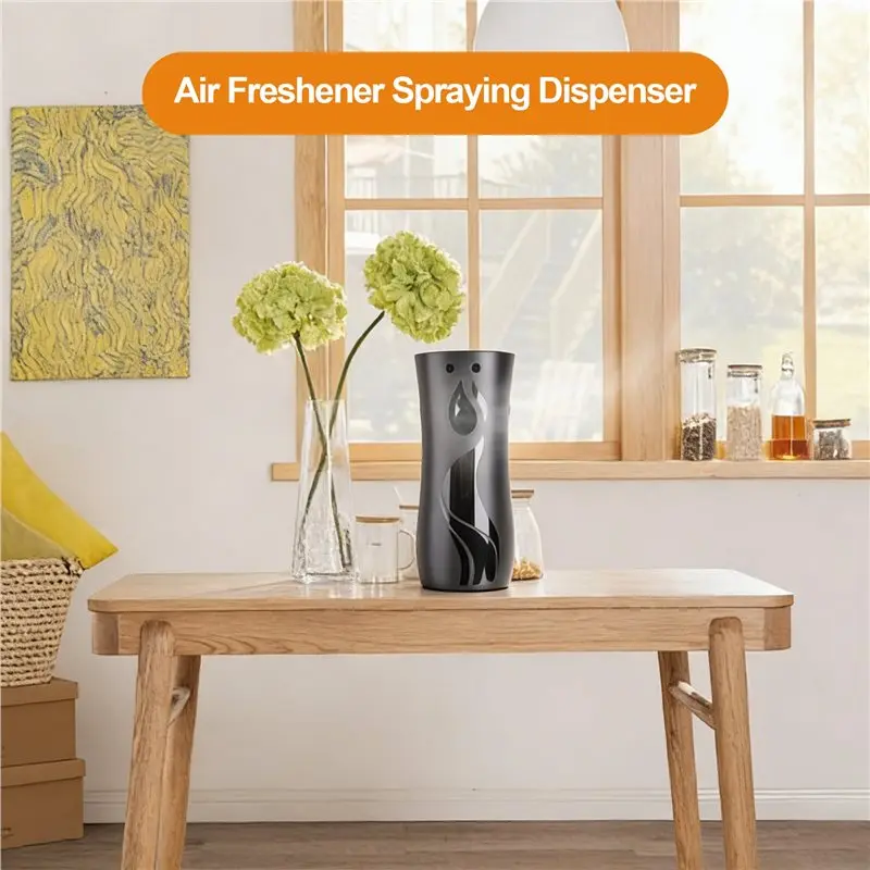 ~Top Rated 2Pack Automatic Air Freshener Spraying Dispenser, Wall Mounted Or Freestanding Sprayer Holder, Multiple Time Settings