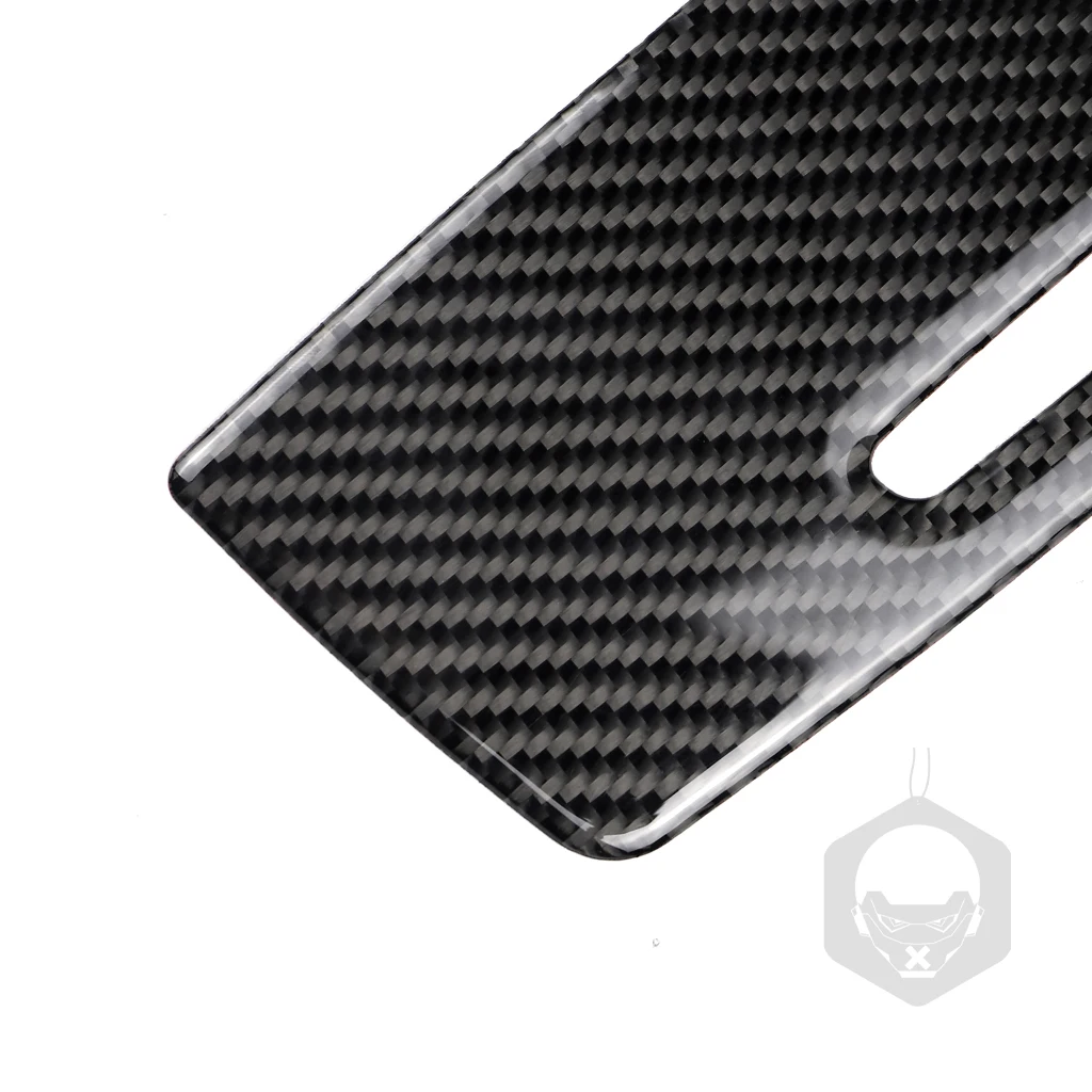 Carbon Fiber Console Ashtray Storage Trim Cover Fits For BMW M3 E90 E92 E93 2005-2012 Cars Ashtray Storage Trim