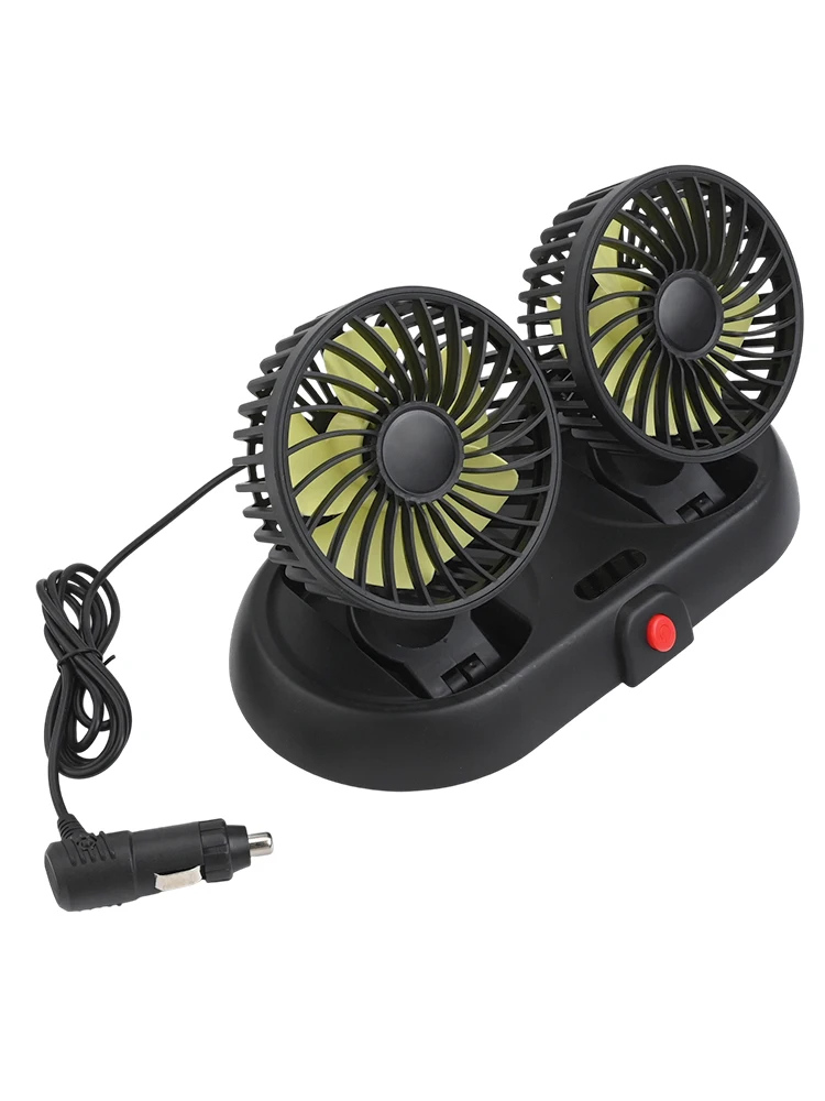 360 Degree Airflow Car Fan In-Car Use Multi-Directional Airflow Compatible With Most Vehicles For Boats For Minivans