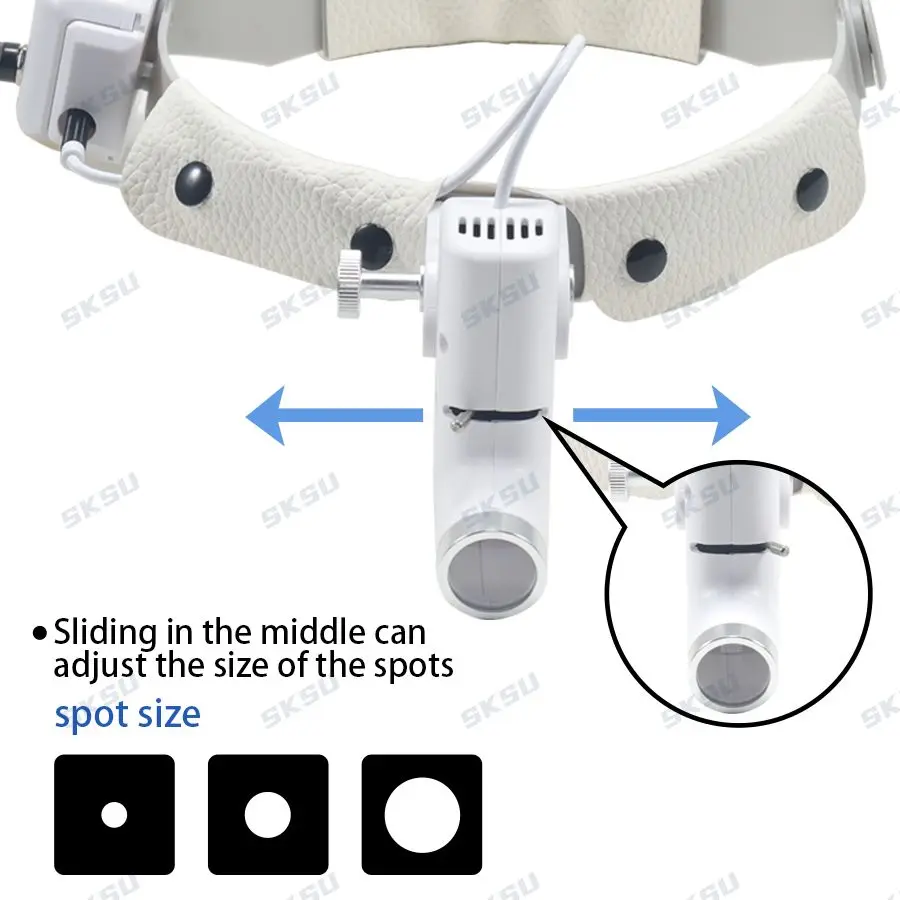 ENT Dental Headlight 5W LED Lamp For Dental Loupes Surgical Loupes Surgery Light Lamp For Dentist Medical Light Dentistry