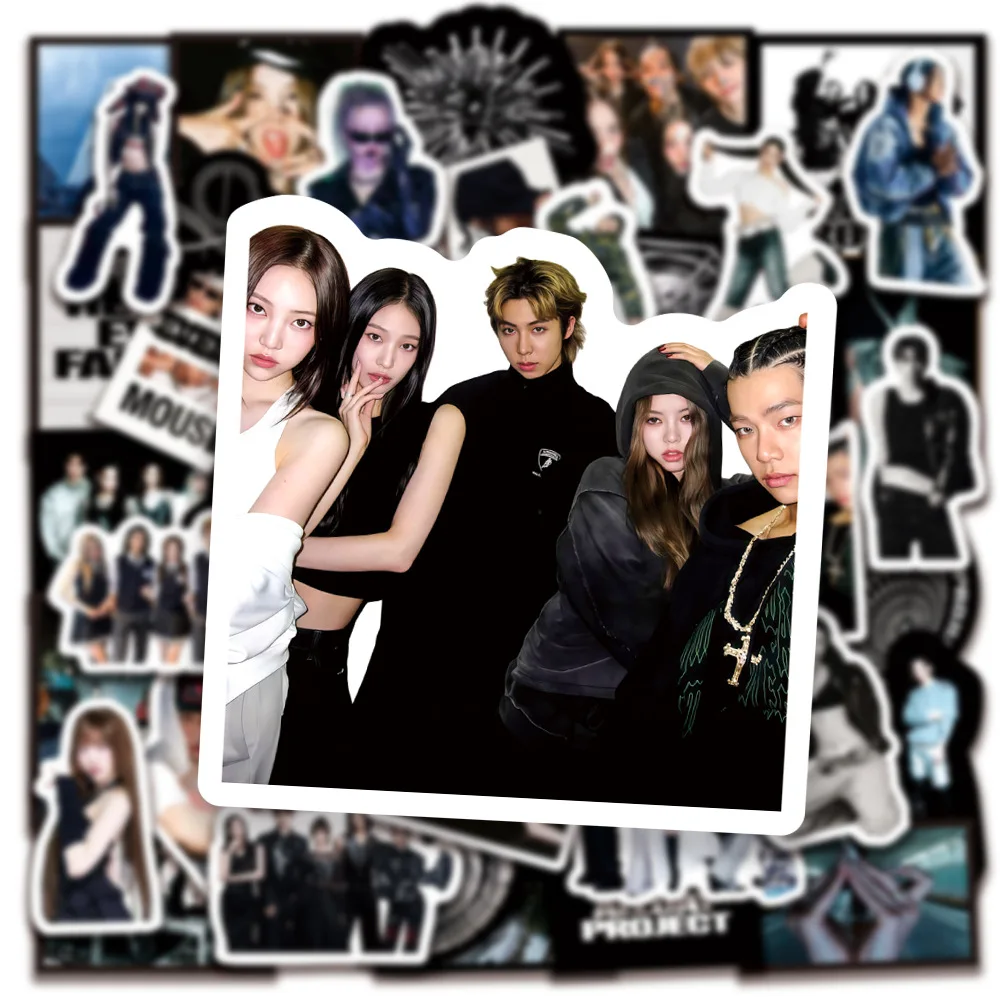 50 قطعة/المجموعة المعبود ADP ملصقات ALLDAY مشروع غير تكرار ملصق مضاد للمياه آني بيلي تارزان ووتشان الشباب مروحة جمع