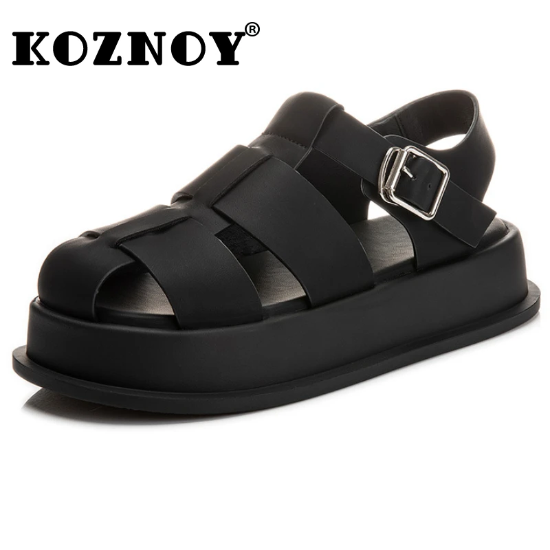 

Летние легкие туфли-лоферы из натуральной кожи, 4 см