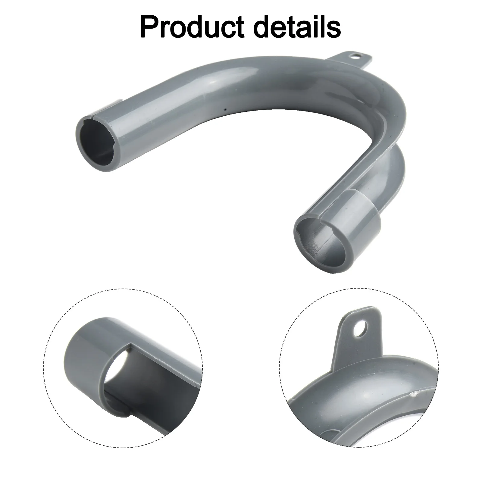 Adjustment White Adjustment Extension Fitting Clamp Stainless Steel Extension Fitting U Shaped Hose Bracket Washing Machine