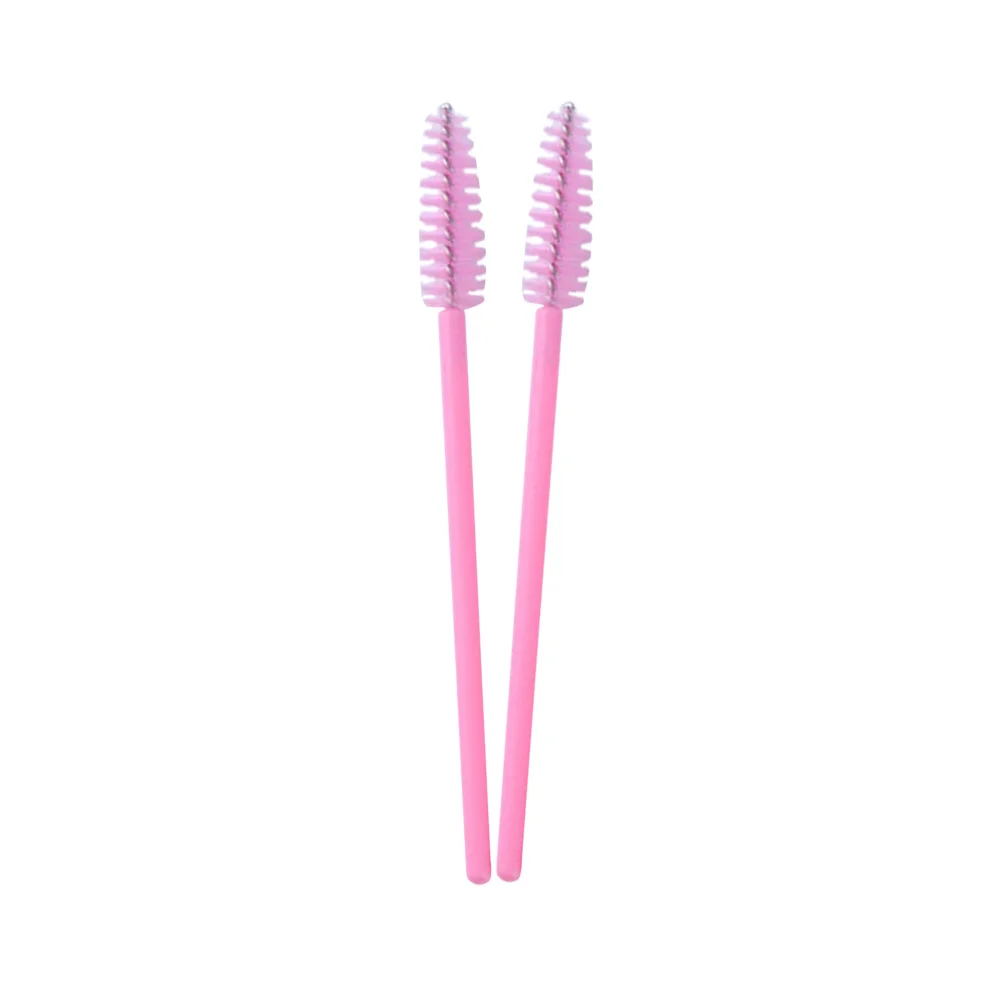 50Pcs Professional Eyelash Mascara Brushes Disposable Lash Separators Curling Makeup Tool Disposable Mascara Wands