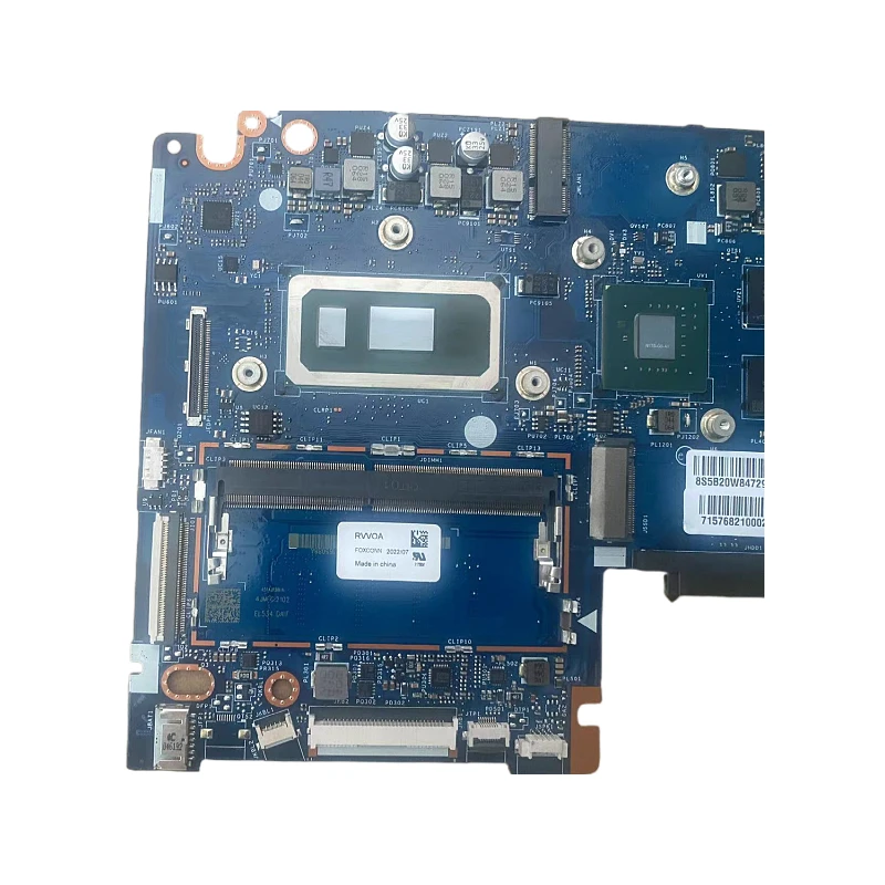 Imagem -04 - Placa-mãe Portátil para Lenovo Ideapad S34015iml C340-15iml S340-14iml Flex 15iml La-h104p I7-10510u Mx230 2g 100 de Trabalho