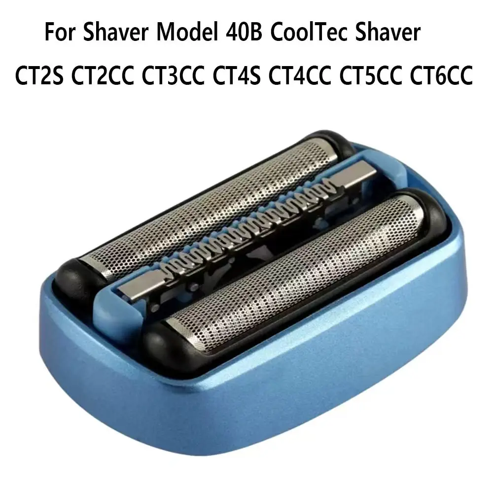 Replacement Shaver Foil Head For Shaver Model 40B CoolTec Shaver CT2S CT2CC CT3CC CT4S CT4CC CT5CC CT6CC Head Blade