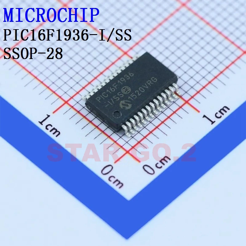 

5PCSx PIC16F1936-I/SS SSOP-28 MICROCHIP Microcontroller