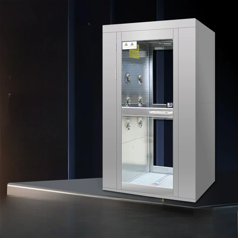 

Stainless steel air shower room purification air shower room cargo shower room channel single double blow dust-free workshop air