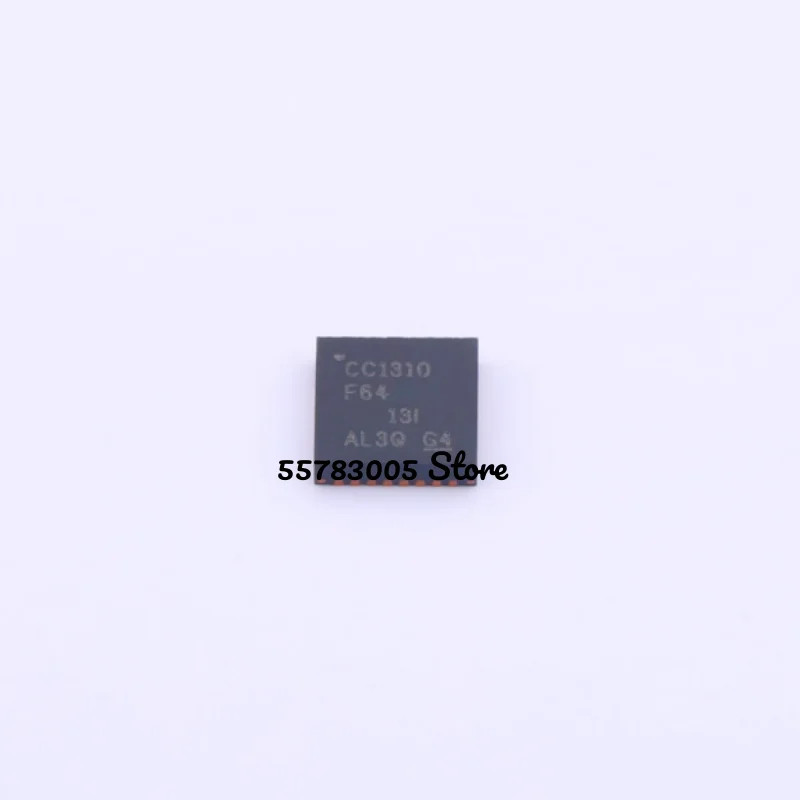 5PCS New CC1310F64RSMR  Silk screen  CC1310F64  CC1310  QFN32 RF transceiver chip IC