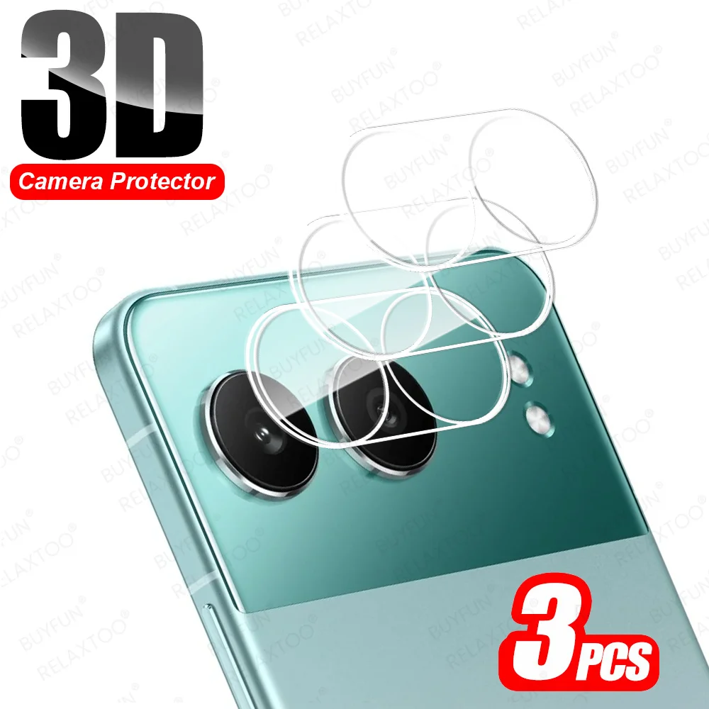 3Pcs 3D HD Camera Protector Tempered Glass For OnePlus Nord 4 One Plus Nord4 1+ 4Nord OnePlusNord4 5G Rear Back Lens Cover Case