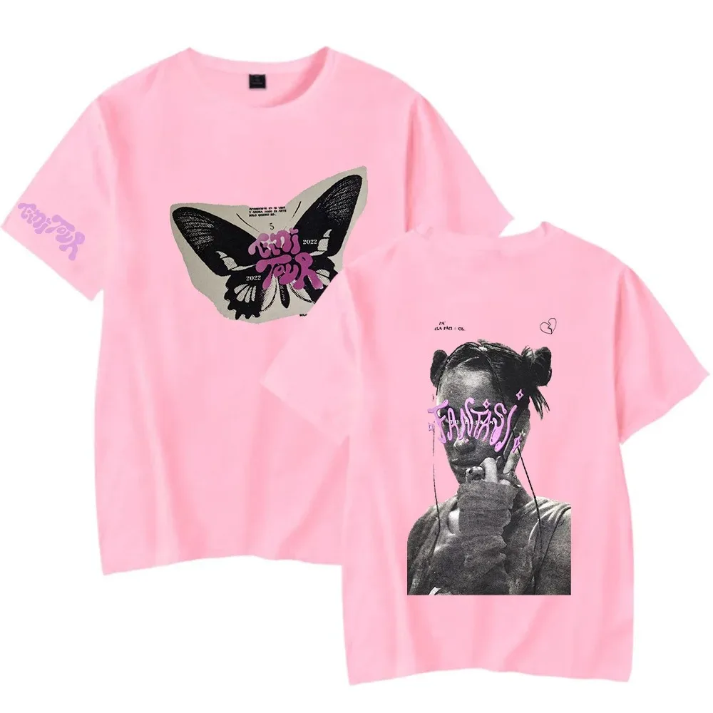 Wysokiej jakości letnia koszulka Hip Hop Rap Tini Stoessel Tini Tour Merch z krótkim rękawem Kobiety Mężczyźni O-neck Letnia koszulka codzienna