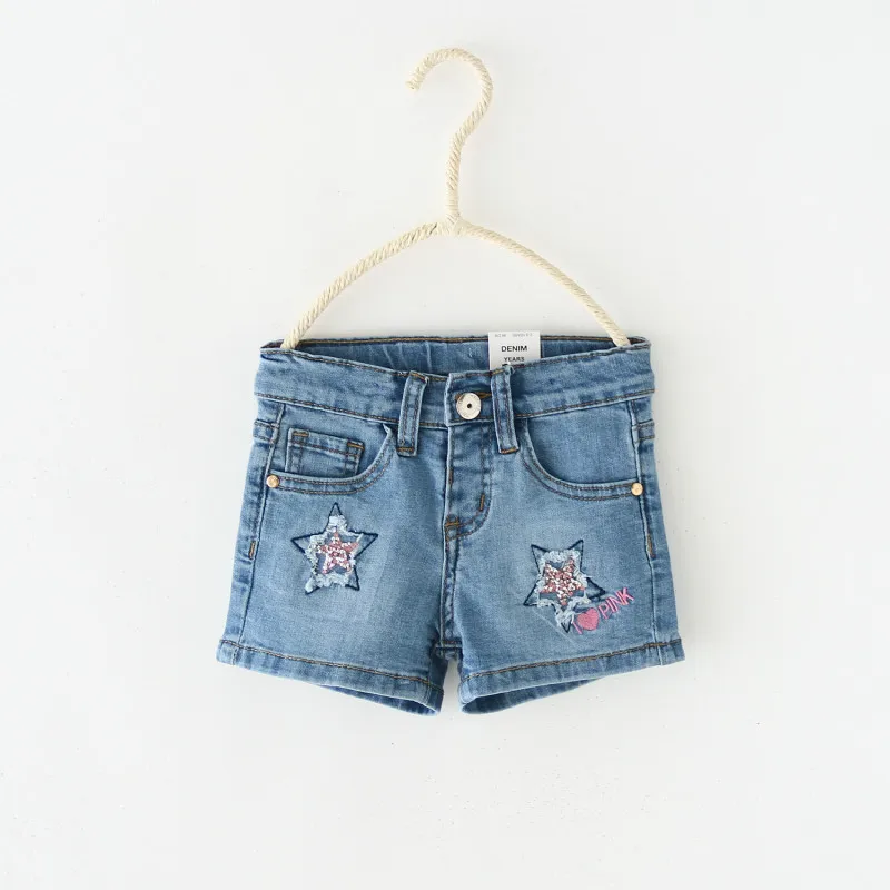 

Summer Baby Girl Shorts Jeans Fashion Baby Denim Short Kids Ripped Jeans Girls Children Slimming Pants 2-10 Years Girls Clothes