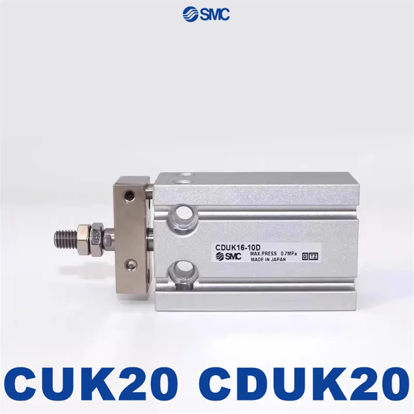 CDUK20 CUK20 Free Mount CUK SMC Cylinder Non rotating Rod Type Double Acting Single CUK20-5D CUK20-10D CUK20-15S CDUK20-20D