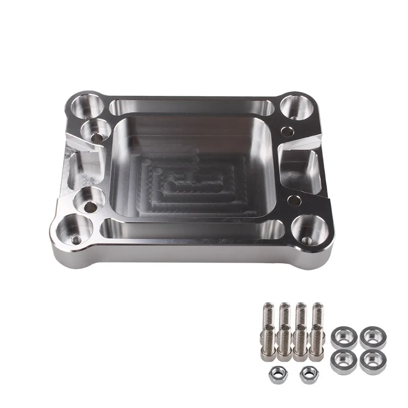 Auto modification parts aluminum alloy gear rod base, suitable for Honda Civic K20 K24 K series