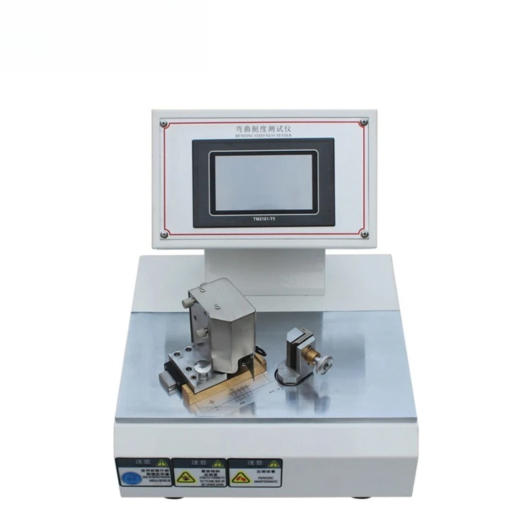 Microcomputer paper stiffness tester, cardboard measurement and control stiffness testing machine