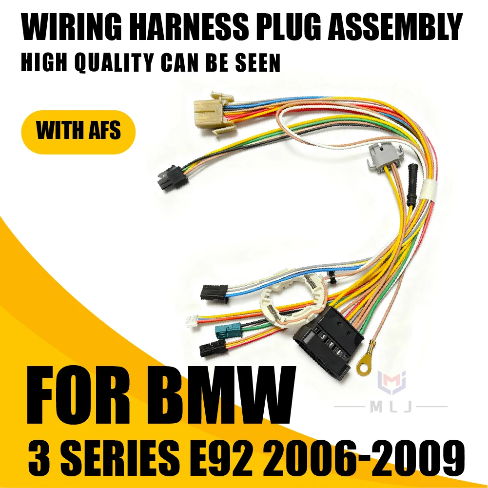 

New FOR BMW 2006-2009 3Series E92 E93 325I 330I with AFS Headlight Wiring Harness Headlight Internal Wiring Harness Plug Harness