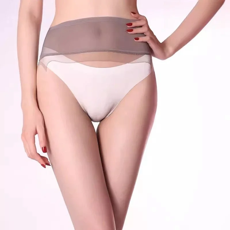 

НОВЫЕ женские колготки 0,1D, прозрачные сетчатые бесшовные колготки на талии, ультратонкие нейлоновые колготки, чулки с прозрачными пальцами, сексуальные колготки