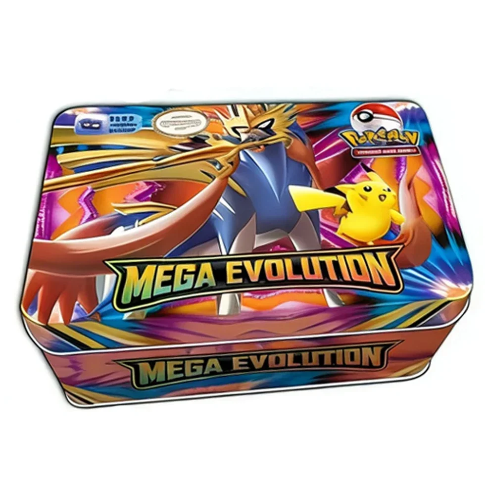 42 pièces MEGA EVOLUTION Pokemon cartes jouets de combat origine perdue Pokemons boîte avec Pikachu Anime banque Pokemon cartes de jeu pour enfants