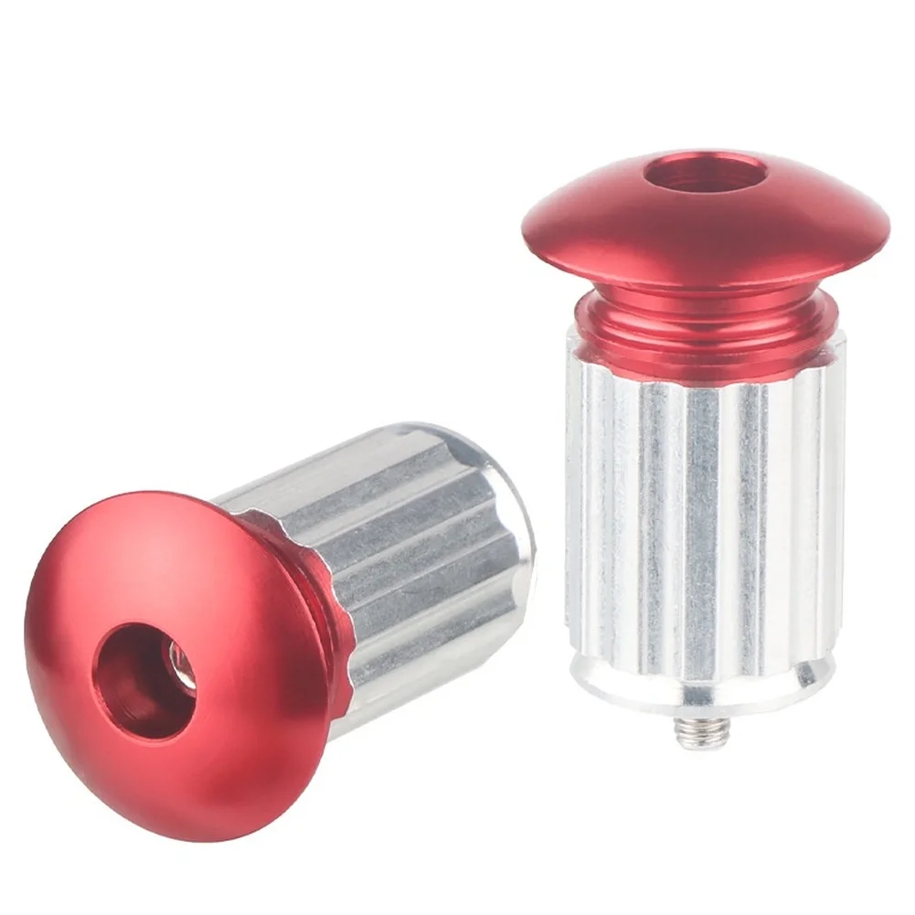 For Mountain Bike 34*23mm Aluminum Alloy Aluminum Alloy Bike Bar Ends Bike Accessories 30g Weight Hex Wrench Included