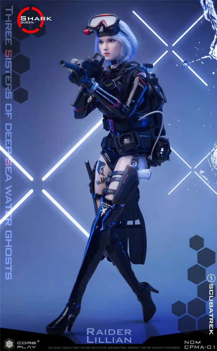 Coreplay CPMA-01 1/6 Female Soldier Assaulter LILLIAN Full Set 12\'\' Action Figure Model Toy In Stock For Fans Collection