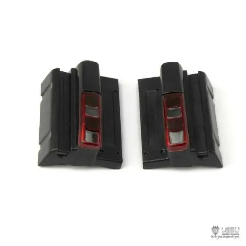 

1 Pair Plastic Tail light Cover For LESU DIY 1/14 RC TAMIYAYA 3363 1851 Trucks Remote Control Tractor Model Parts