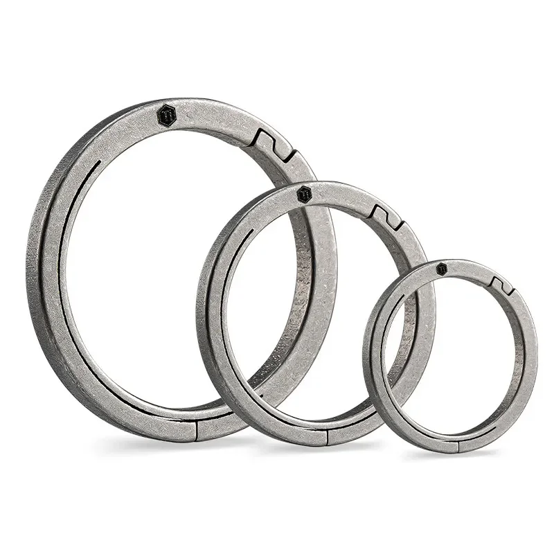 Keyunity KA26 Titanium Side Pushing Key Ring