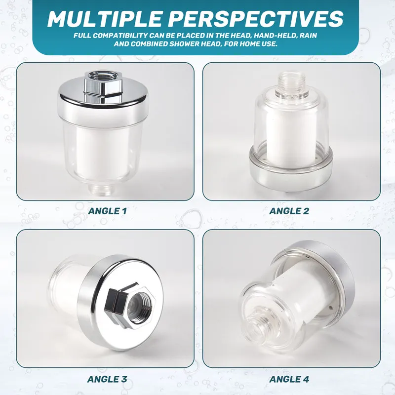 2025 New Purifier Output Universal Shower Filter PP Cotton Household Kitchen Faucets Purification Home Bathroom Accessories