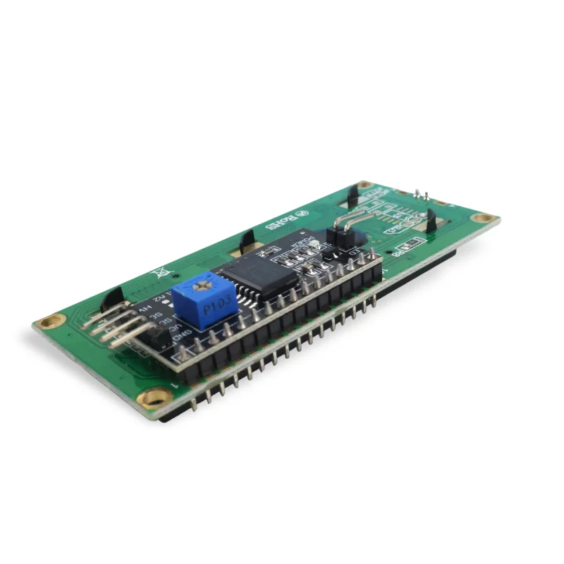 1pcsLCD1602 IIC/I2C LCD Display Module 16x2 Character Screen 5V Blue/Yellow-Green Backlight Compatible with Arduino Raspberry Pi