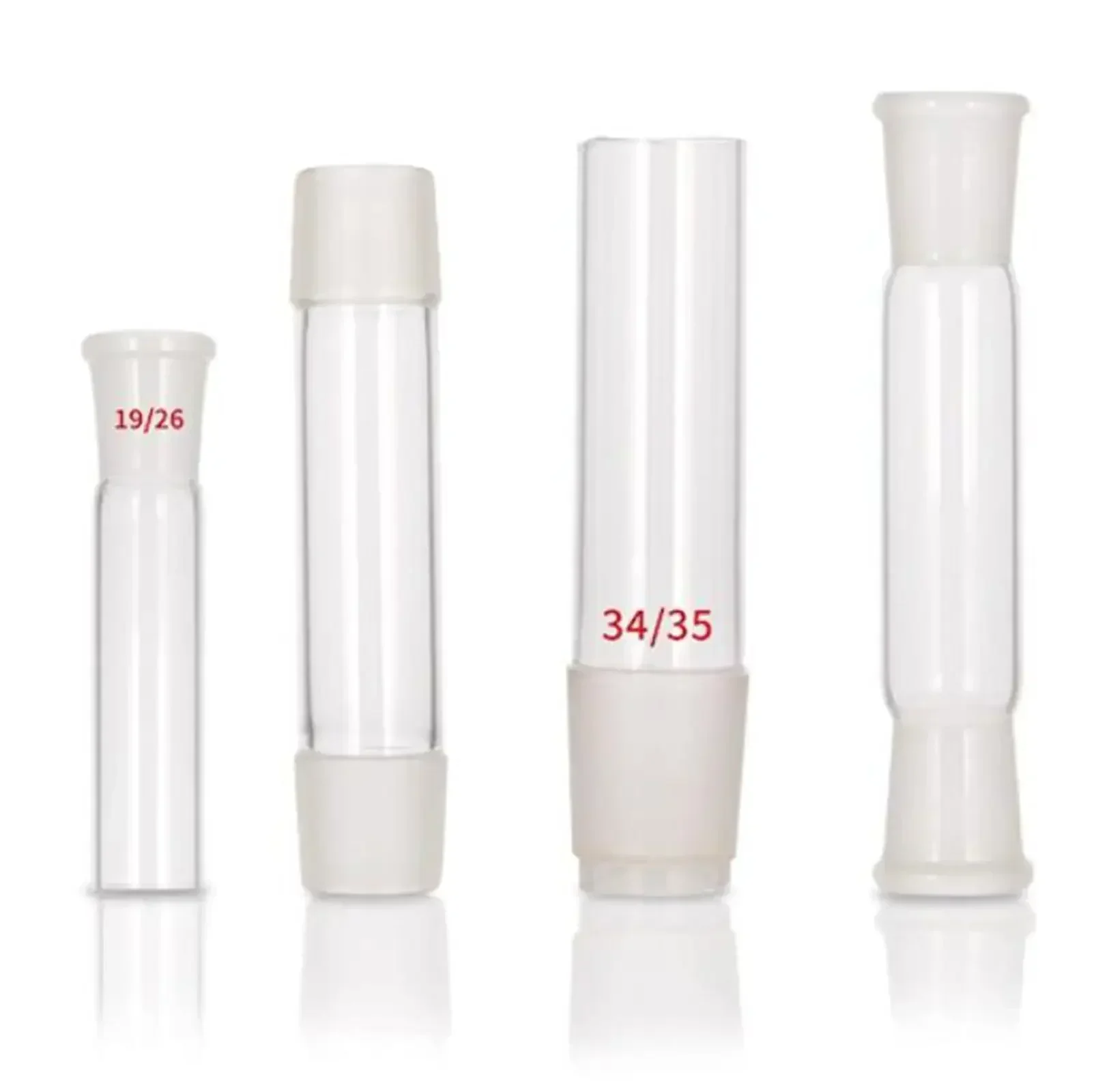 14/23 19/26 24/29 29/32 Joint Single/Both Side Male/Female Glass Adapter Tube Lab