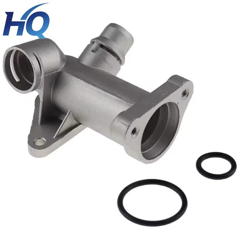 

058121132A 058121132C Cooling Radiator Coolant Hose Connector Water Outlet Flange Pipe For VW Passat B5 Audi A4 1.8T