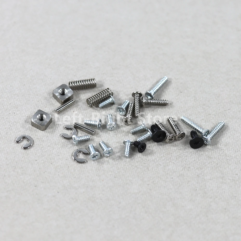 30 set di viti complete + molla LR + pilastro in metallo per parti di riparazione viti Nintend 3DSXL 3DSLL 3DS XL LL