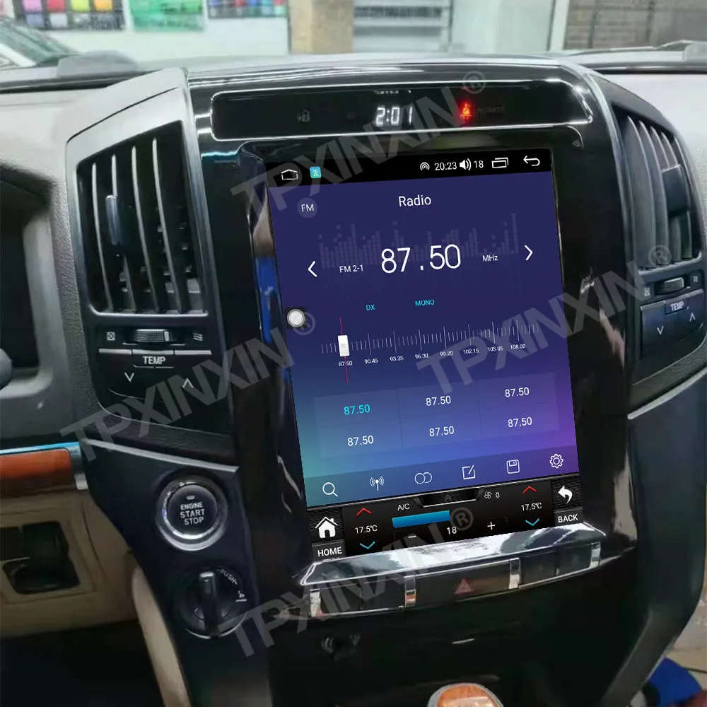 

Авто Android 14 Carplay стерео мультимедийный плеер для Toyota Land Cruiser 2008-2015 автомобильный радиоприемник GPS навигация 9,7-дюймовый головное устройство