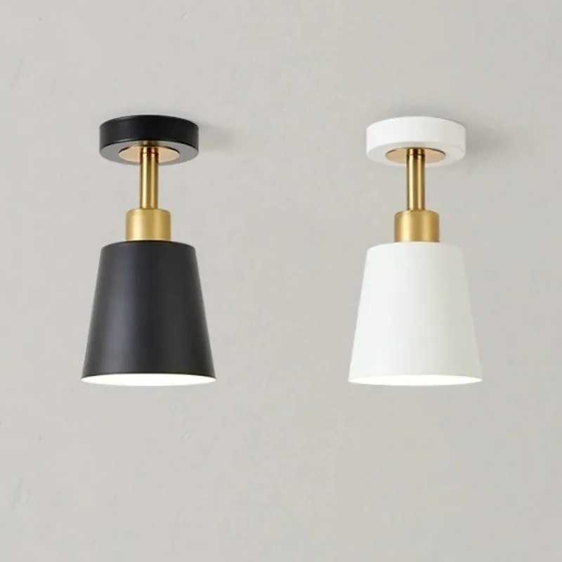 

Nordic Style LED Aisle Corridor Ceiling Lights Modern Hotel Study Home Interior Bedroom Beside Decoration Light Balcony Lamps