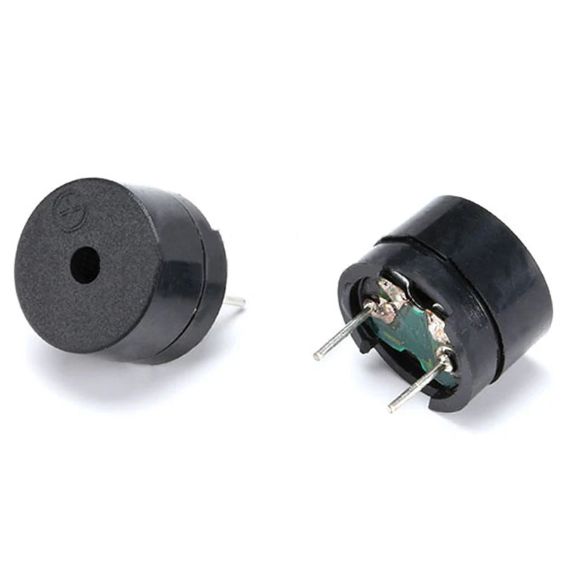 100pcs Universal passive buzzer electromagnetic impedance 16 ohms AC / 2KHz 3V 5V 12V Universal