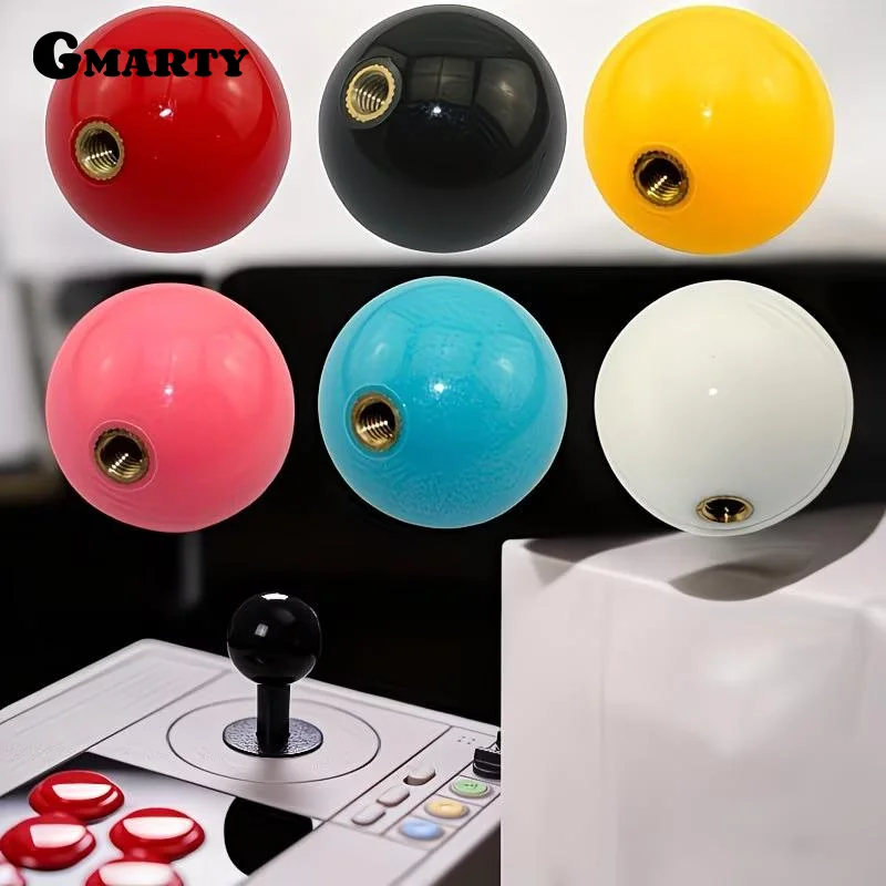 35mm M6 Arcade Game Joystick Top Ball Round Joystick Head DIY Replacement Accesary Coin Game Vending Machine Parts