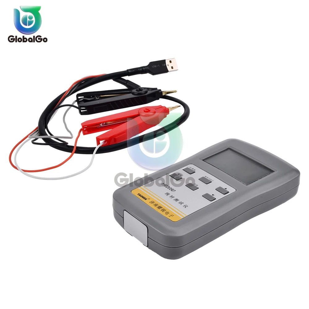 YR2050 High Precision Wireline Current Detecting Milliohmmeter DC Milliohm Low Resistance Micro Resistance Meter Tester