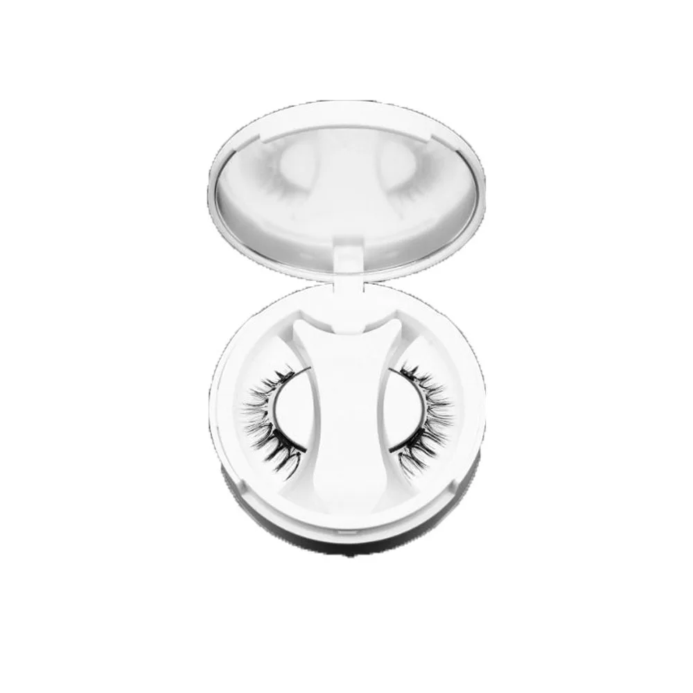 Cola livre magnético cílios postiços diy extensão cílios magnéticos com clipe maquiagem individual clusters cílios postiços meninas