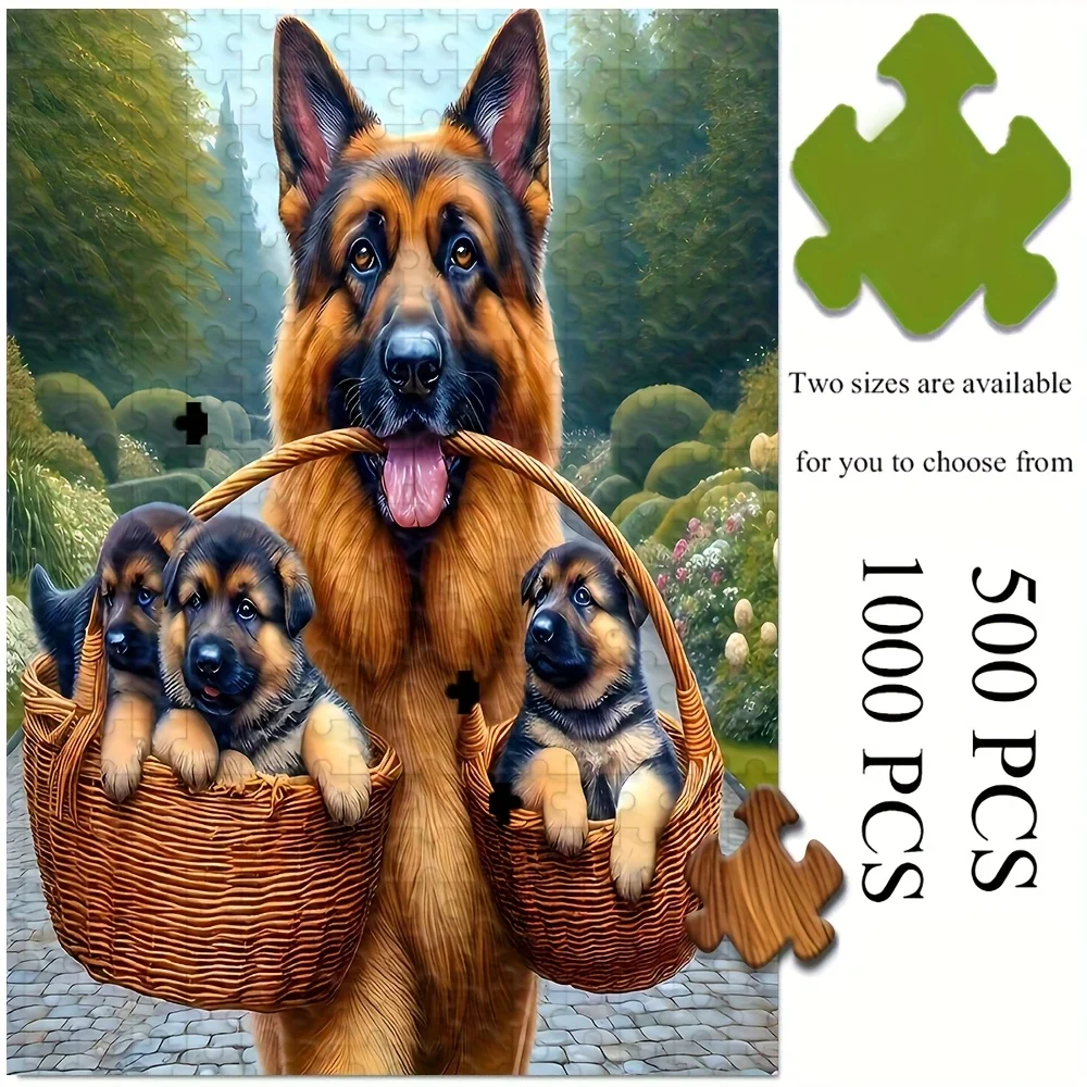 ปริศนาสำหรับผู้ใหญ่ 500/1000 ชิ้น |   เกมครอบครัวที่สนุกสนานและคลายเครียดคุณภาพสูง เหมาะสำหรับวันเกิด คริสต์มาส ฮาโลวีน และเป็นของขวัญ