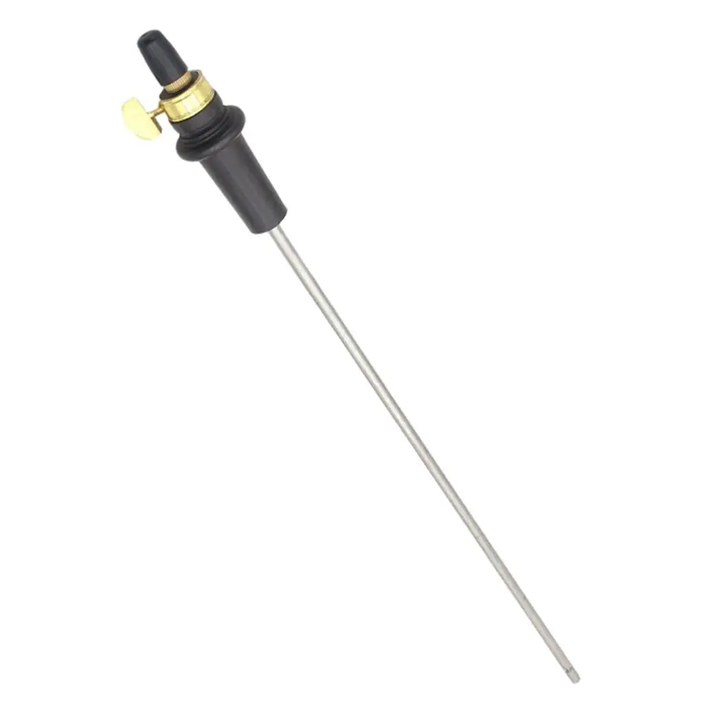 Musical Instrument Accessory Cello Endpin Wood Steel Assembly Upright Bass Accessories for Orchestra Practice