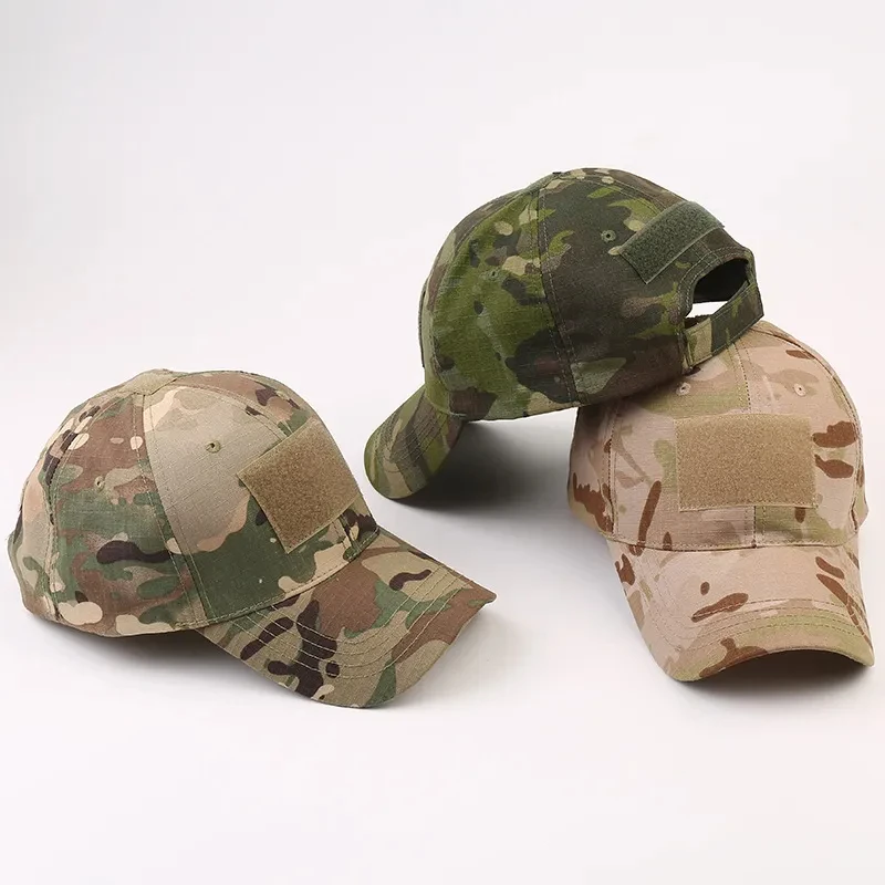 Mens Baseball Cap Camouflage Sports Cap Adjustable Hats for Hunting Fishing Outdoor Cool Sports Cap