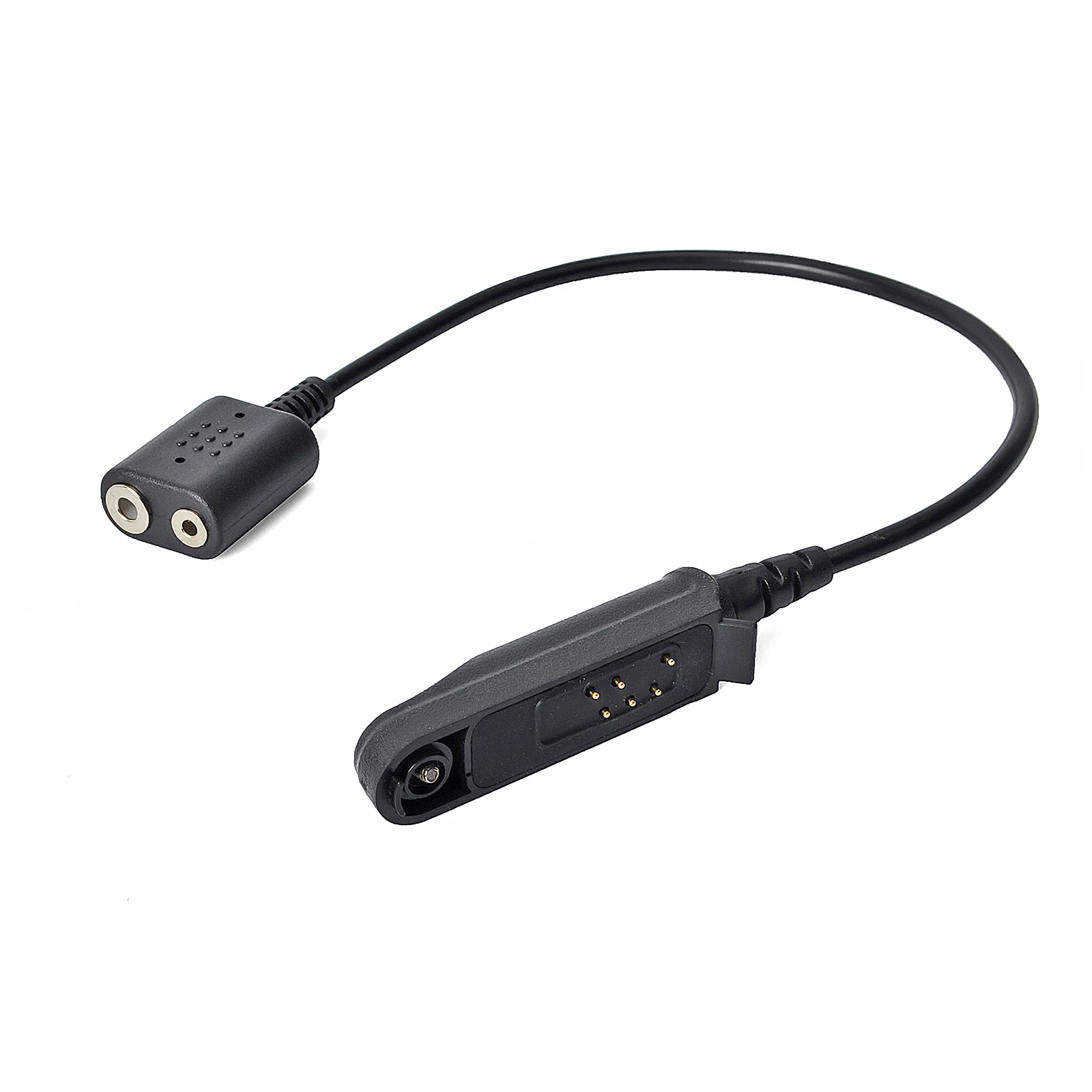 Radio Headset Adapter to K1 2 Pin Earpiece Adapter for Baofeng UV-9R Plus UV-XR BF-9700 A58 GT-3WP Waterproof Walkie Talkie