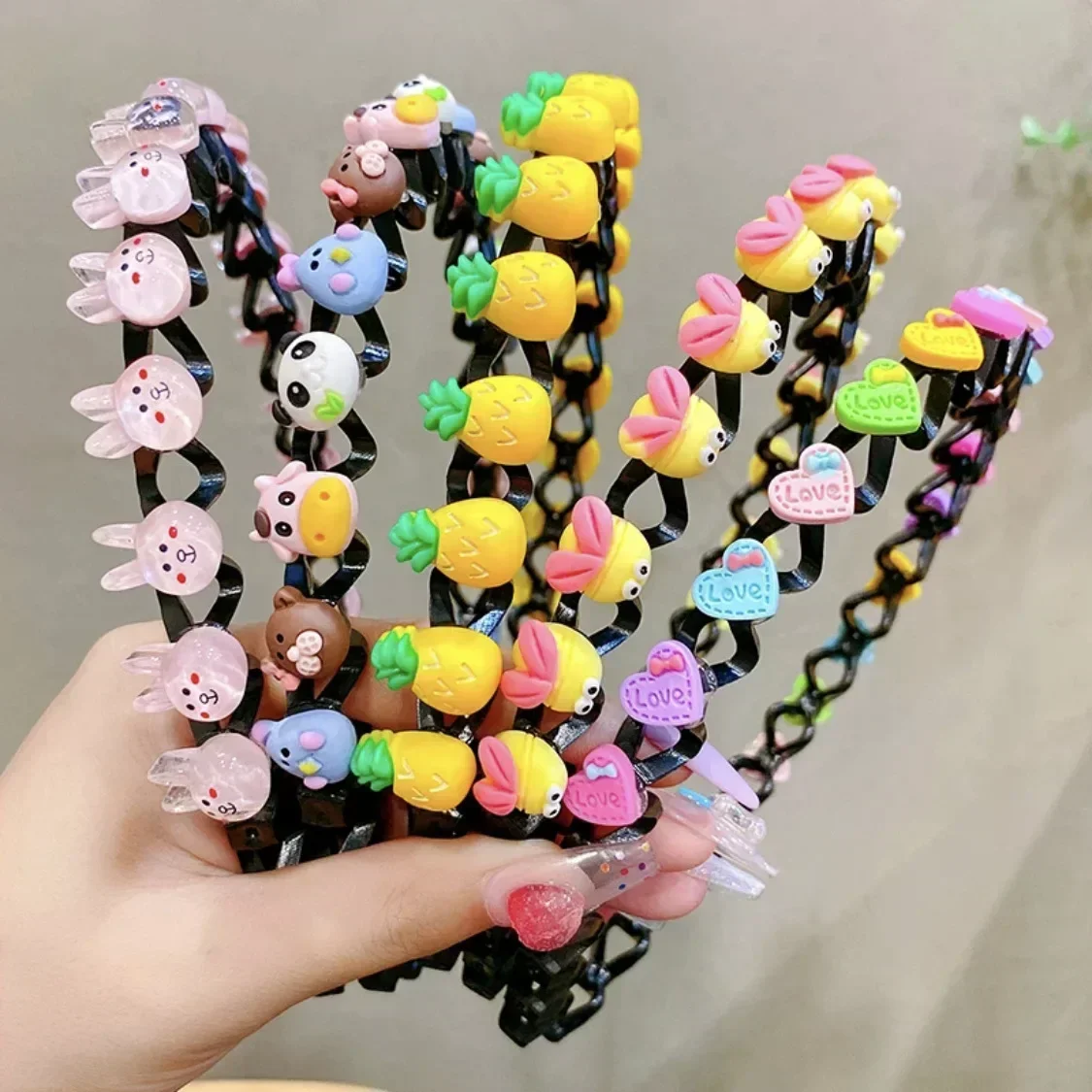 Hair Accessories for Girls Ties Headbands Band Bandeaux Scrunchie Bandana Fashion Haarband Korean Tiara Cheveux Fille Kids Cute