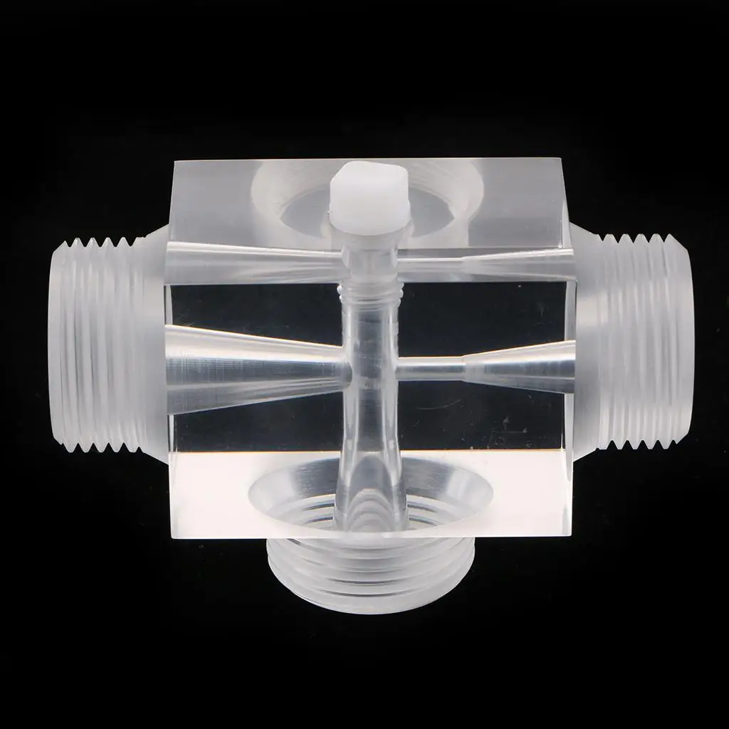 

Aerator Of Venturi for Water Treatment Device 60x43x43mm,Transparent Color