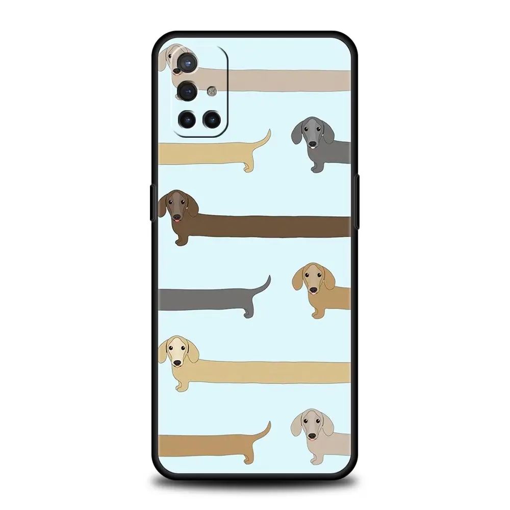 Dachshund Sausage Dog Phone Case For OnePlus 12 11 10 9 8 7 7T Pro 12R 10R 9RT 9R 8T Nord N100 N200 N10 2T CE 2 5G Cover