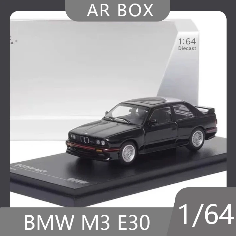 

AR BOX 1:64 BMW m3 e30 alloy die-casting simulation car model, boys' toys, birthday gifts, collectors' desktop ornaments